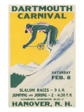 Poster for Dartmouth Skiing Carniival