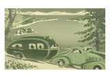Futuristic Thirties Travel Trailer