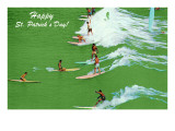 Surfing the Green Waves
