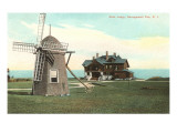Rock Ledge  Wind Mill  Narragansett Pier  Rhode Island