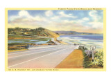 Highway 101 in Southern California  Torrey Pines