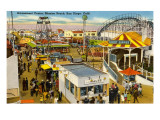 Belmont Amusement Park  Mission Beach  San Diego  California