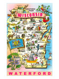 Greetings from Wisconsin  Waterford