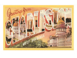 Greetings from Charleston  West Virginia