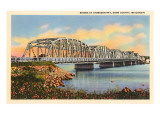 Bridge at Sturgeon Bay  Door County  Wisconsin