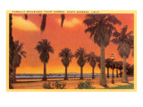 Cabrillo Boulevard  Santa Barbara  California