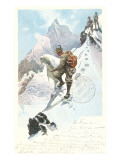 Mountain Climbing in the Alps