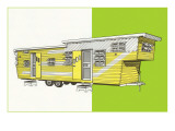 Elaborate Split-Level Trailer