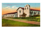 Santa Ynes Mission  Santa Barbara  California