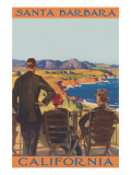 Watching the Cliffs  Santa Barbara  California