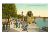 Sphinx  Thames Embankment  London  England