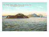 Alcatraz  Mt Tamalpais  San Francisco  California