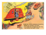 Travel Trailer Cartoon