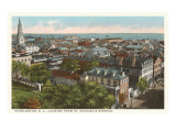 View over Charleston  South Carolina