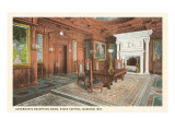 Governor's Reception Room  State Capitol  Madison  Wisconsin