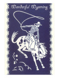 Wonderful Wyoming  Bucking Bronco