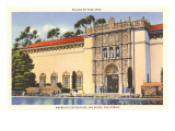Palace of Fine Arts  Balboa Park  San Diego  California