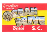 Greetings from Ocean Drive Beach  South Carolina