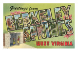 Greetings from Berkeley Springs  West Virginia