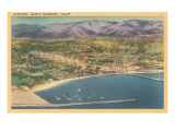 Overview of Santa Barbara  California