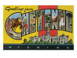 Greetings from Cheyenne  Wyoming
