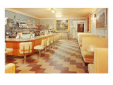 Interior  Retro Diner