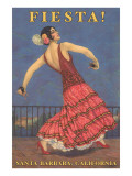 Poster for Fiesta Days  Santa Barbara  California