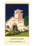 Courthouse  Santa Barbara  California