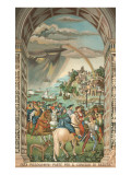 Piccolomini Leaves for Council of Basilea