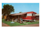 Trailer with Awning in Park