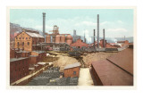 Steel Works  Pittsburgh  Pennsylvania