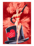 Happy Valentine's Day  Showgirl