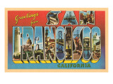 Greetings from San Francisco  California