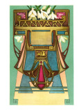 Art Nouveau January  Aquarius