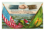 St Patricks Day  Poem and Flags