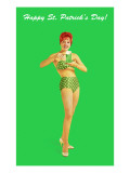 Happy St Patrick's Day  Bikini Girl
