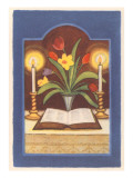 Open Book on Altar