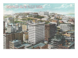 Panorama from Nob Hill  San Francisco  California