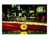 Taxis On The Ginza  Tokyo  Japan