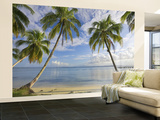 Panama  Bocas Del Toro Province  Carenero Island  Palm Trees and Beach