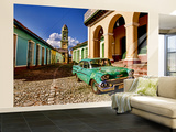 Old Worn 1958 Classic Chevy  Trinidad  Cuba