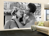 Italian Man Combing His Girlfriend's Hair