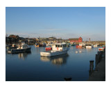 Rockport Harbor at Sunset