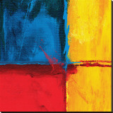 Abstract Composition in Blue