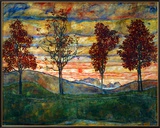 Four Trees  1917