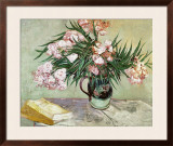 Vase with Oleanders and Books  c1888