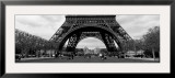 Black and White  Eiffel Tower  Paris  France