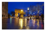 Le Arc de Triumph from the Champs-Élysées