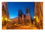 A Dusk Walk in Montpellier
