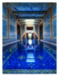 The Azure Blue Indoor Pool at Hearst Castle